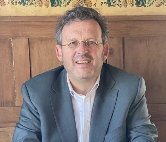 Mark Mast im Morlokhof des Hotel Bareiss in Baiersbronn (Foto: Andreas Steidel)